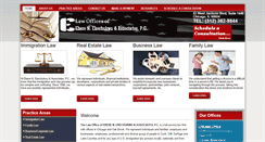 Desktop Screenshot of eberelaw.com